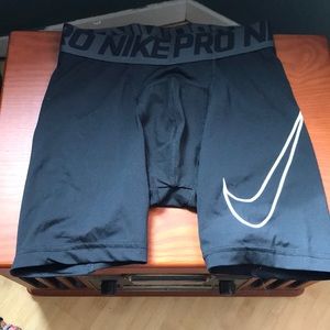 Nike Pro boys compression shorts